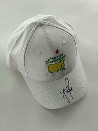 Бейзболна шапка Augusta Masters с автограф на Джъстин Роуза - Шампион на откритото първенство на сащ за 2013 г.