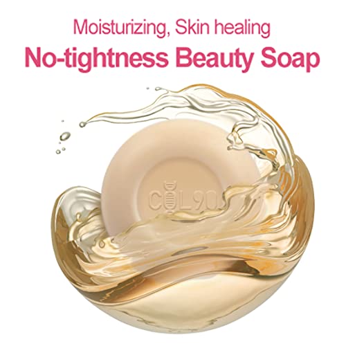 Корейското сапун col90 Beauty с мехурчета по-малък размер, По-мощна Дълбоко Почистване за лице и тяло, Шоколад 100