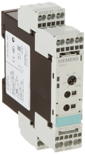 Твердотельное реле време Siemens 3RP1505-2RW30, Промишлен корпуса 22,5 mm, Зажимная клемма, 8 функции, 2 Соконтактных