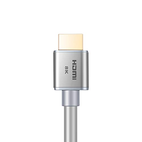 Точка на купувача Високата кабел HDMI 2.1 с рейтинг CL3, динамичен HDR 1,8 м (6 фута), 8K 120 Hz, 48 gbps, eARC,