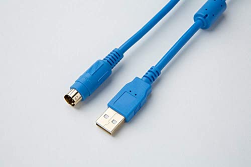 Приложимо Кабел за програмиране на PLC серия USB-SLB2053RASL1 ЕО Кабел за зареждане на данни Синя Позлатен модел