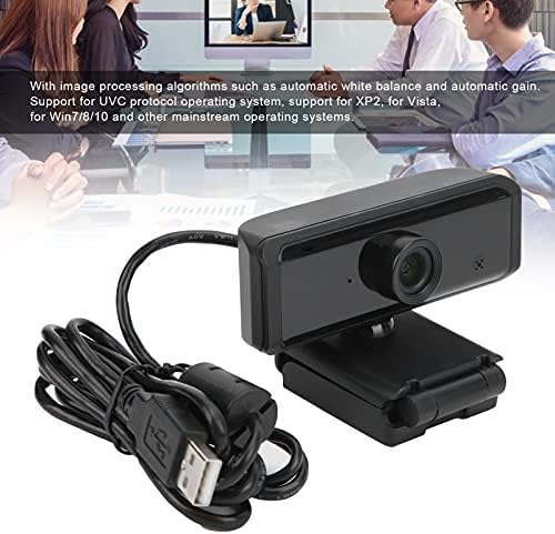 Компютърна Уеб камера 1920x1080P с Гъвкава Основния капак за видео Конферентна връзка