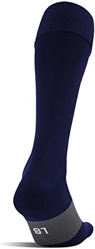 Мъжки футболен чорап Under Armour на Върха на Подбедрицата, 1 чифт Чорапи, Тъмно синьо Midnight, Средният размер