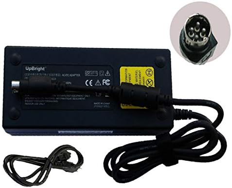 Светъл 4-пинов адаптер 24 ac/dc, който е съвместим с MW Mean Well GS220A24 GS220A24-R7B GST220A24-R7B Makerbot Replicator