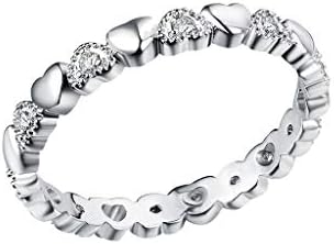 Пръстен за бременни на пръст, пръстен с намотка, великолепен пръстен с диамант, кръгъл творческо признание, дамски