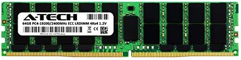 Подмяна на A-Tech 64GB за Dell A8868767 - DDR4 2400MHz PC4-19200 ECC с намалена натоварване LRDIMM 4Rx4 1.2 V -
