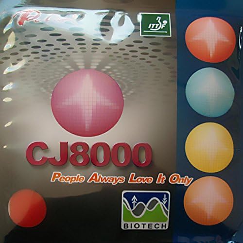 Palio CJ8000 BIOTECH 36-38 ° 2-Странични гледна тип Линия в Резиновом лист за Тенис на маса