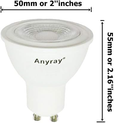 Anyray (1 Крушка) LED 5 Вата, Подмяна на Кухненски абсорбатори с Мощност 50 W Крушка с мощност 50 W