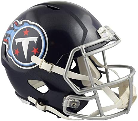 Точно копие шлем Speed Riddell NFL, Тенеси Тайтънс в Реален Размер, Цвят на екип, Един Размер