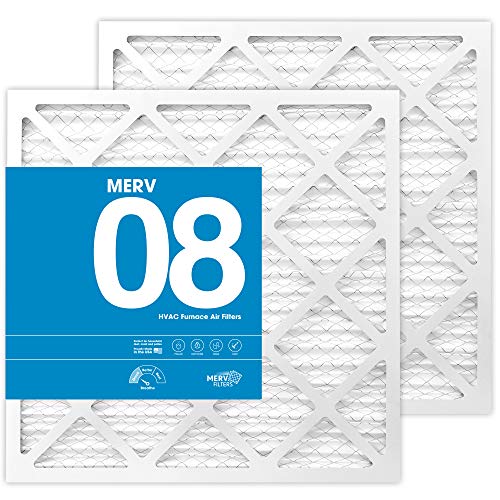 Въздушен Филтър MervFilters 20x20x1, MERV 8, MPR 600, Въздушен филтър за печки ac, 2 Опаковки
