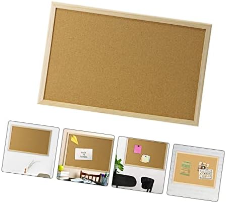Corkboard обяви NUOBESTY Многофункционални Стенни Табла в рамката за показване на обявата Подвесная Домашна Corkboard