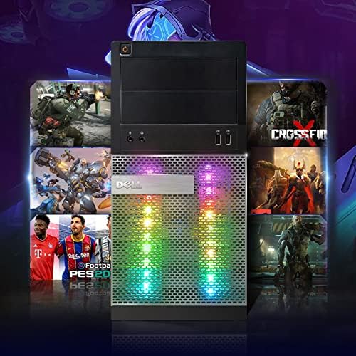 Настолен компютър Dell RGB Gaming PC - Intel Quad I7 с честота до 3,8 Ghz, 16 GB оперативна памет, 256 GB SSD +