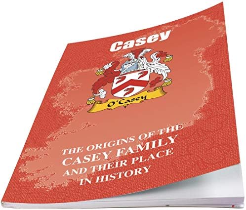 Книжка за историята на ирландската фамилия Кейси I LUV ООД, разказва За произхода на името на Този известен
