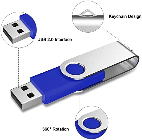 Aiibe 10 X 64 GB USB Флаш памет от 64 GB флаш памет 64G USB 2.0 Memory Stick Флаш устройство За съхранение на данни