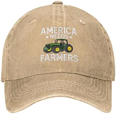 Американската Farm Шапка Америка се нуждае от селското стопанство Шапка за Мъже, Бейзболни Шапки, Регулируеми Шапки