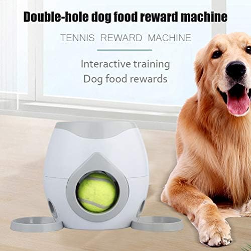 YYID Автоматична Ясла за Кучета, Автоматичен спусък с Топката, Интерактивни Играчки за Кучета, Играчки за Домашни