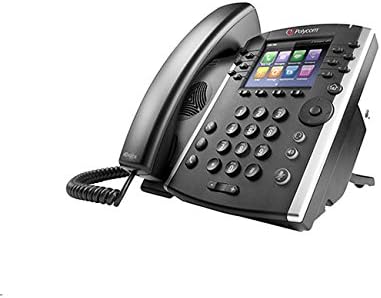 Polycom 2200-46162-025 VVX 410 12-line IP телефон Gigabit PoE (захранване в комплекта не са включени)