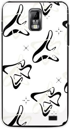 Полагане на Second Skin MHAK Бял x black (прозрачен) / за Galaxy S II LTE SC-03D/docomo DSCG2L-PCCL-298-Y371