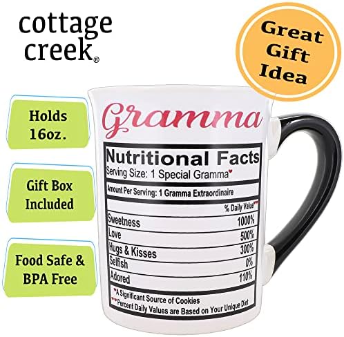 Кафеена чаша Cottage Creek Gramma, 16 грама. Керамични Кафеена Чаша Gramma, Подаръци Gramma