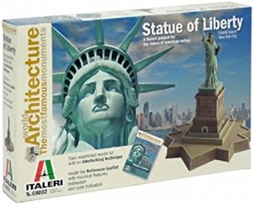 Мащабна модел на Italeri, съвместим с комплекта на Статуята на Свободата, см 15x17 IT68002