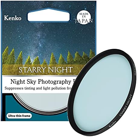 Kenko Звезден Нощен Филтър 52 мм, Филтър за намаляване на светлинното замърсяване за Астрономически стрелба и нощна