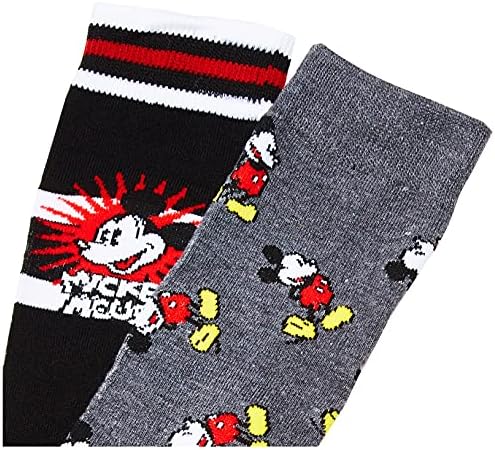 Мъжки чорапи Дисни Мики маус от 2 опаковки за екипажа