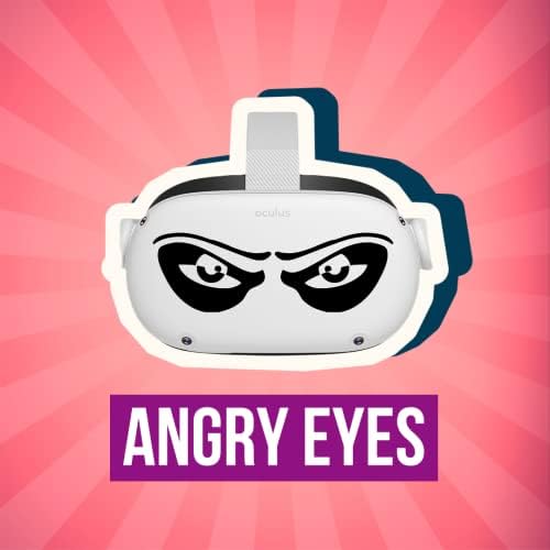 Angry Eyes Mystic - Oculus Quest 2 - Етикети - Черен
