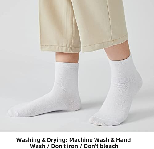 Дамски памучни Чорапи за екипажа на J-BOX, 10 Чифта Тънки Ежедневни Чорапи за бизнес занимания, Панталони, Дишането