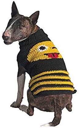 Пуловер с эмодзи Студеното куче за кучета, XX-Small