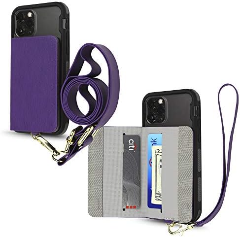 Държач за мобилен телефон и кредитни карти с джапанки през рамото и китката си, Чантата със защита от радиочестотна