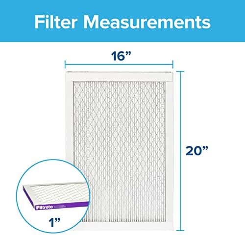 Filtrete 20x20x1, Въздушен филтър за печки ac, MPR 1500, Healthy Living Ultra Allergen, 2 и 16x20x1, Въздушен филтър