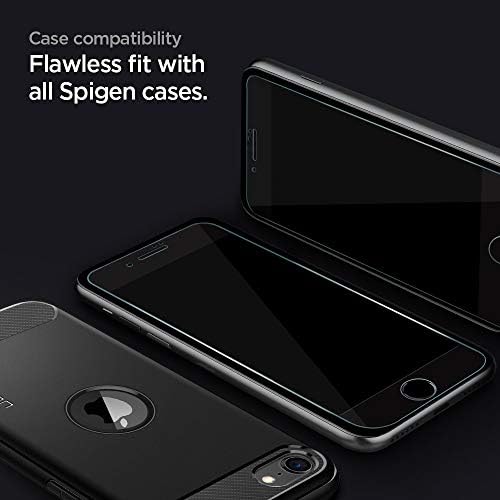 Защитно фолио от закалено стъкло Spigen [GlasTR AlignMaster] е Предназначена за iPhone SE 3 (2022) / iPhone SE 2