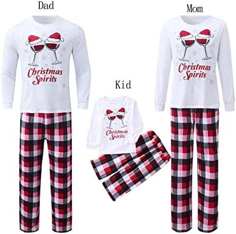 Семейни Пижами За Момчета, Коледни Мъжки Блузи С Принтом Татко, Върхове, Еднакви Пижамные Комплекти За Семейството,