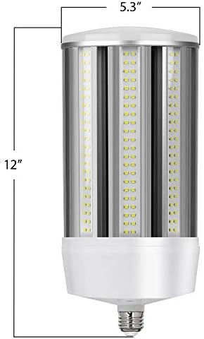 Feit Electric C20000/5K/Led крушка с мощност 1000 W, еквивалентна 175 W, с царевично початком, с капацитет от 20 000 Лумена, 13,4 H x 5,3D, Дневна светлина 5000 До