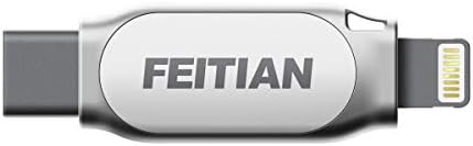Ключ за защита FEITIAN iePass K44 с две свещи на iOS USB - Двухфакторный аутентификатор - USB-C + Светкавица - ШАРО
