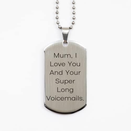 Не мога да понасям мамо, Мамо, Аз Те обичам и Ти Супер Дълги Гласови съобщения, не мога да понасям Празничен Сребърна
