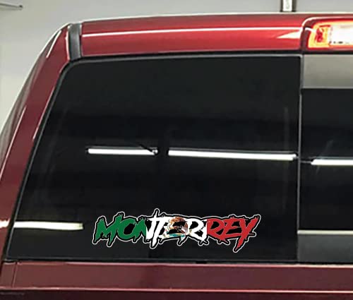 Монтерей Мексико Стикер Стикер на Предното Стъкло на Прозорец Броня на Камион Автомобил suv MX Бандера Мексикански