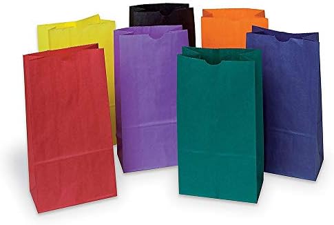 Крафт-пакети Creativity Street P0072140, Различни Ярки цветове, 6 x 3-5 / 8x 11, 28 пакети