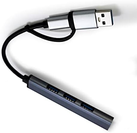 SGIN C USB Хъб, C USB Сплитер, 5V /3A C USB-USB Адаптер С 4-портов USB C Адаптер, USB C-USB Адаптер за преносими