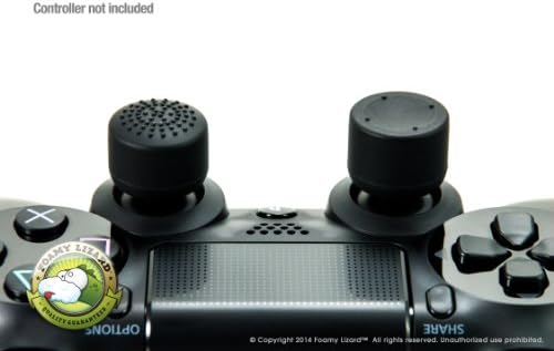Дръжки за палеца AceShot (8 бр.) за Playstation 4 от Foamy Lizard – Без пот, от силикон, Прецизна платформа,