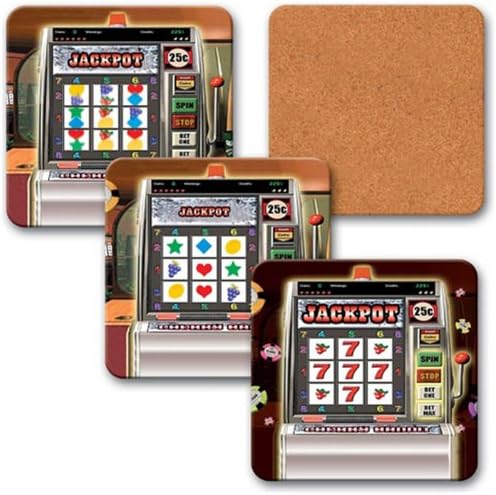 Комплект от 4 Анимирани Линзовидных игрални автомати в увеселителен парк Cork Vegas
