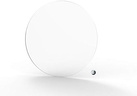 FixtureDisplays® 1PK 20 Прозрачен диск от акрил, плексиглас Lucite Circle, с дебелина 1/8 инча 18822-20 -1 /8
