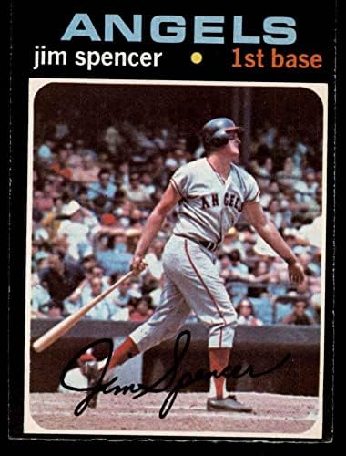 1971 O-Pee-Chee 78 Джим Спенсър Ангелите Лос Анджелис (Бейзболна картичка) EX/MT Angels