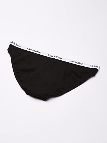 Дамски Памучни Ластични Гащи-Бикини с логото на Calvin Klein Carousel, 3 опаковки