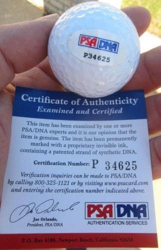 Сам Snead подписа топка за голф Wilson 0 golfball PSA/DNA с автограф d 02 Топки за голф с автограф