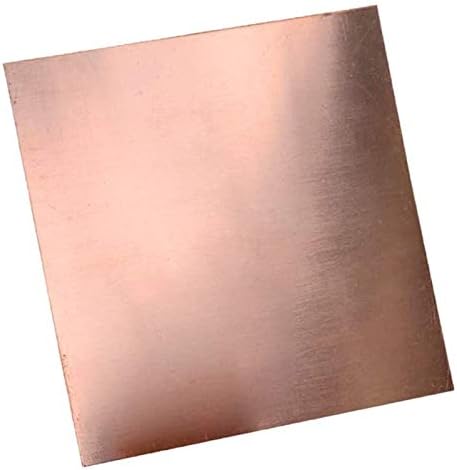 Месинг лист HUILUN, Меден лист, Перфорирани Метали, А от латунного лист 100 мм x 150 мм /4x6 инча, месингови плочи
