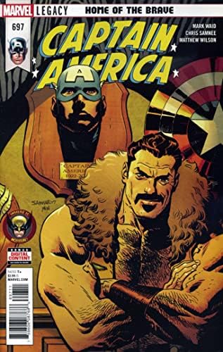 Капитан Америка (1-ва серия) 697 VF / NM; Комиксите на Marvel | Марк Уейд Крэйвен