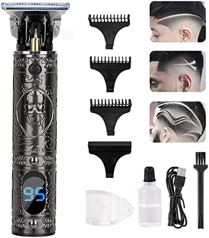 Moziral Тример за Коса за Мъже, Професионален Мъжки Машинки За Стригане, Електрически Т-Образни Ножове, Елегантен