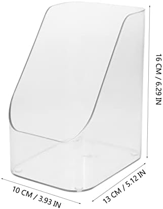 Luxshiny, 3 бр. кутия за съхранение на подправки, кутия за съхранение на козметика, органайзер за хладилник, прозрачен