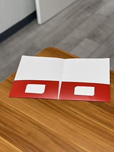 Сверхтолстые червени джоб папки 3 опаковки